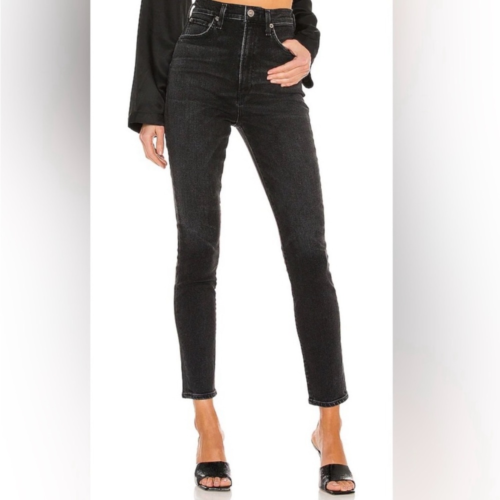 AGOLDE Pinch Waist Skinny Jeans High Rise Organic Cotton Women’s 30